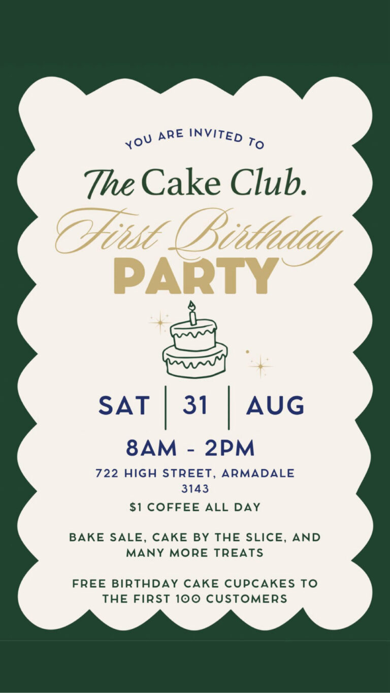 The Cake Club First Birthday