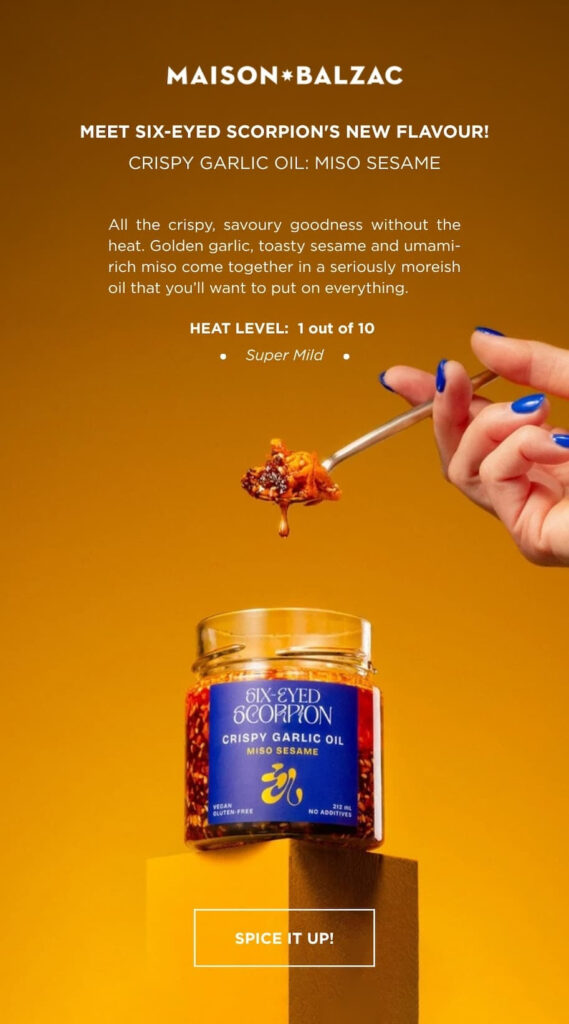Crispy miso sesame garlic oil is here!