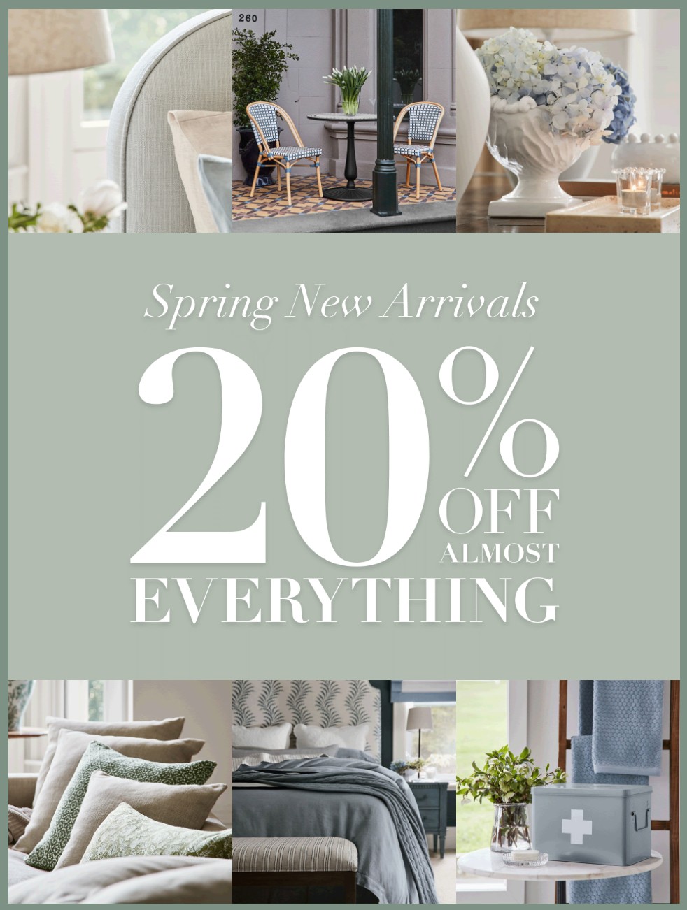 Spring Sale at Provincial Home Living